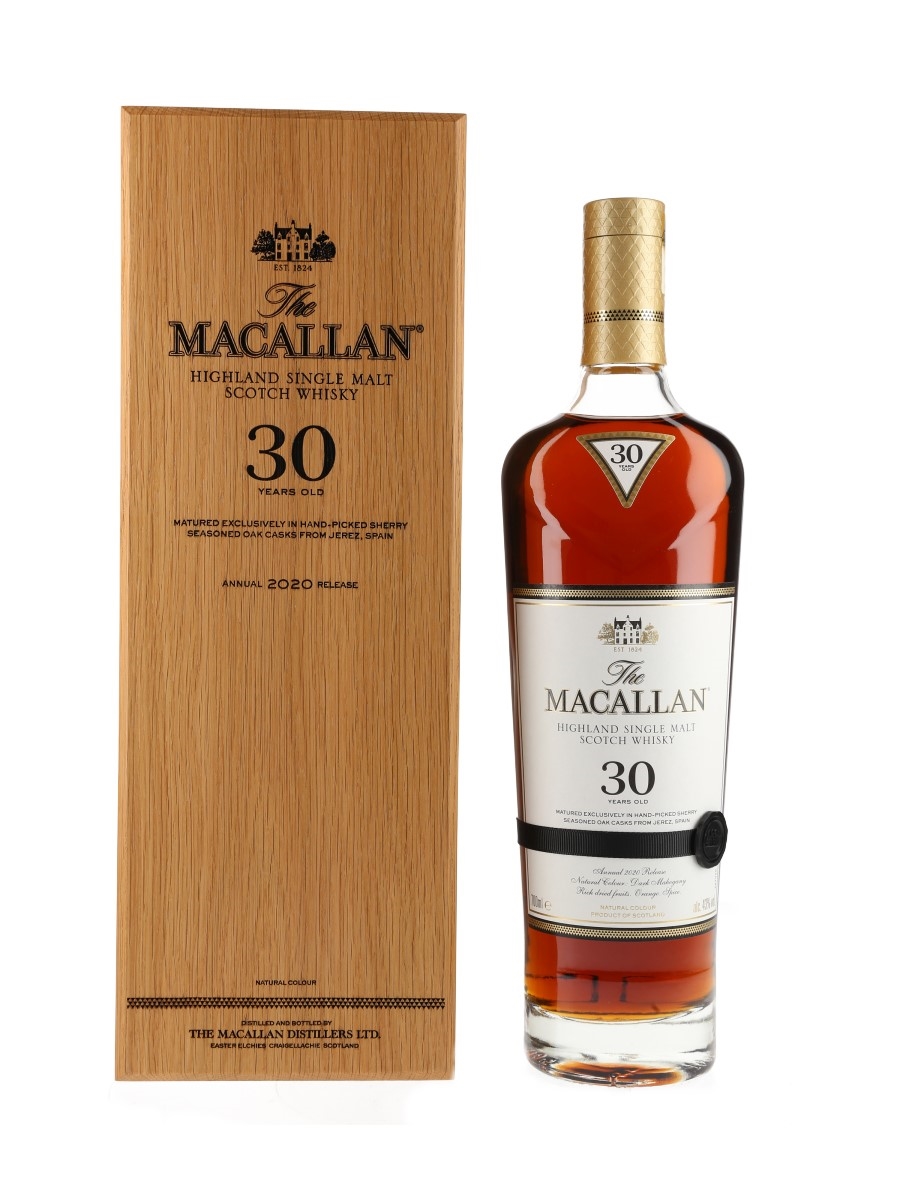 Macallan 30 Year Old Annual 2020 Release 70cl / 43%