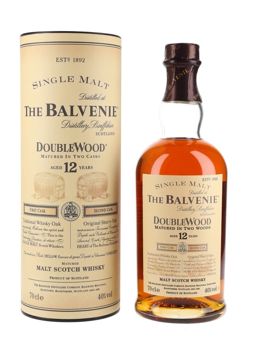 Balvenie 12 Year Old Doublewood Bottled 1990s 70cl / 40%