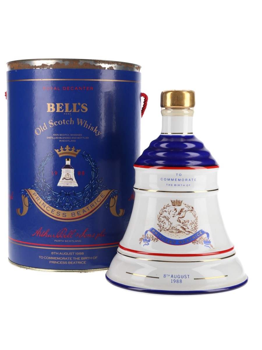 Bell's Ceramic Decanter Princess Beatrice 1988 75cl / 43%