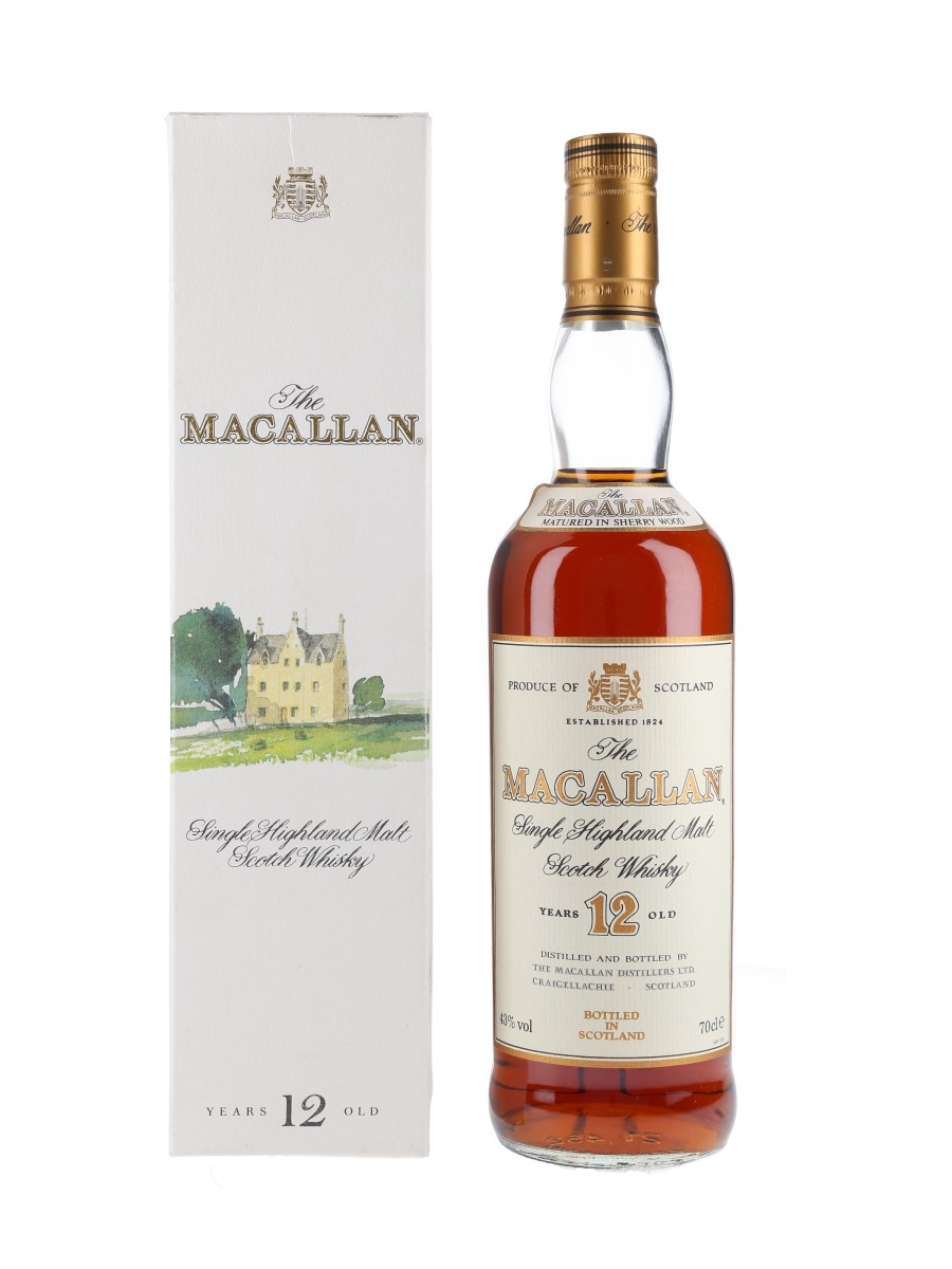 Macallan 12 Year Old Bottled 1990s 70cl / 43%
