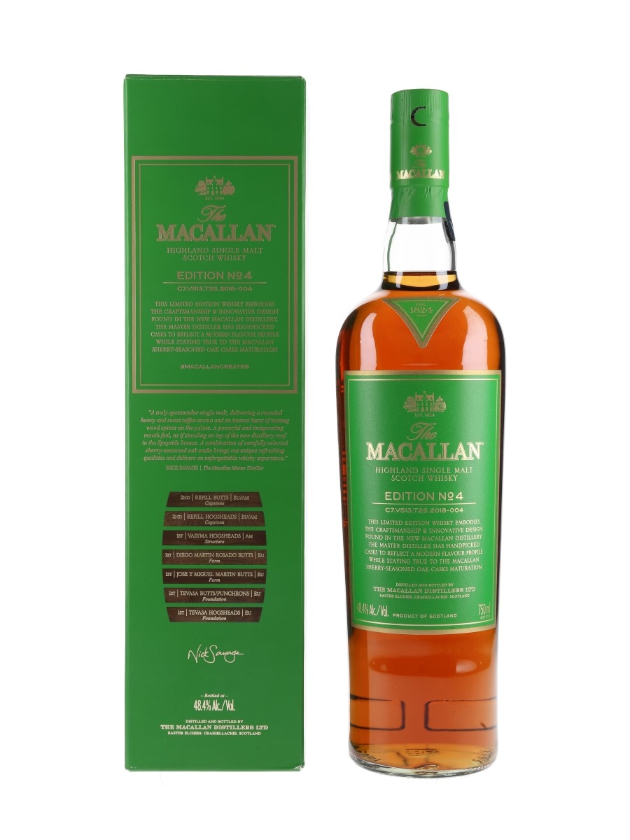 Macallan Edition No.4 Edrington Americas 75cl / 48.4%