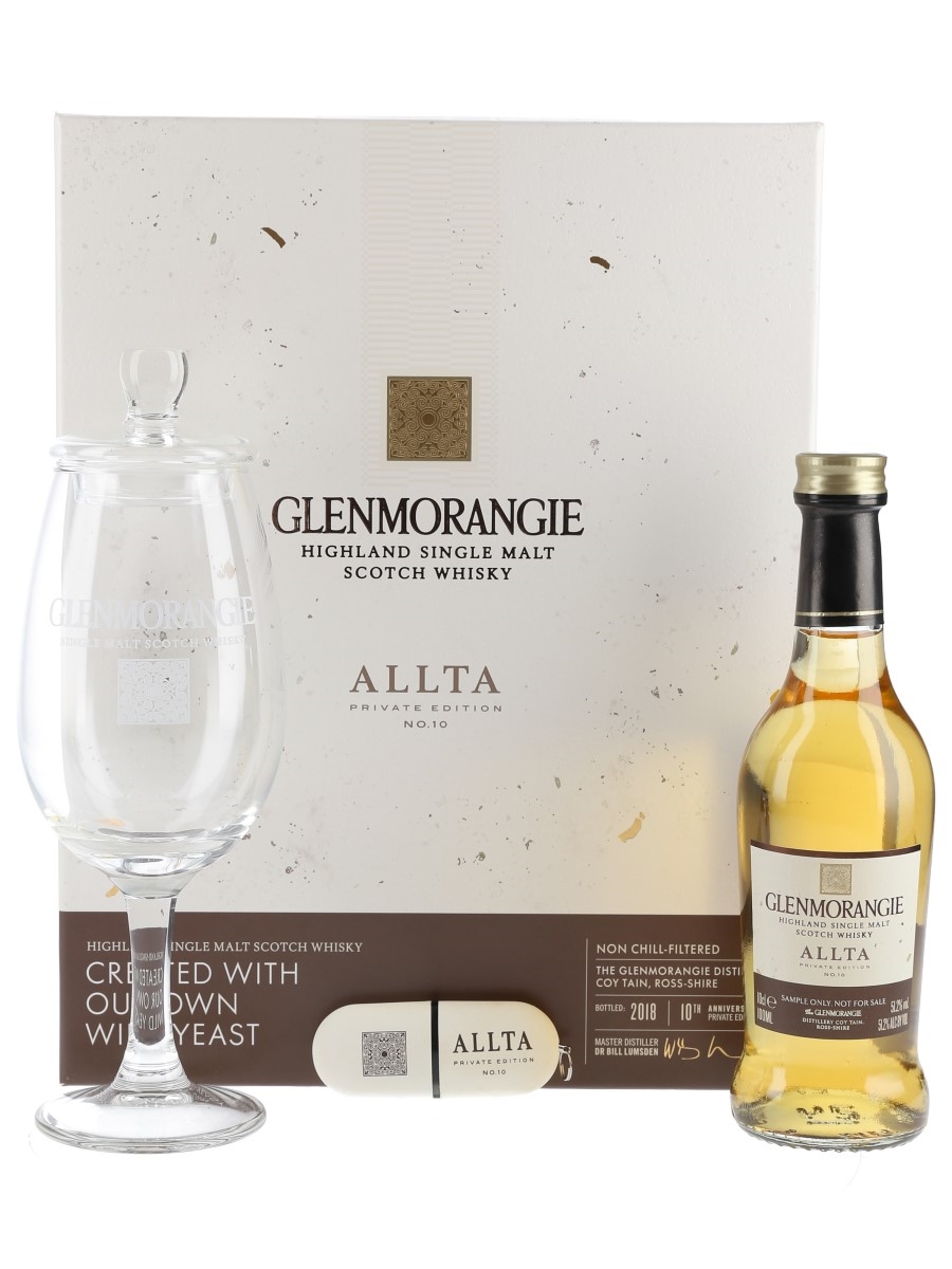 Glenmorangie Allta Glass Pack Trade Sample 10cl / 51.2%