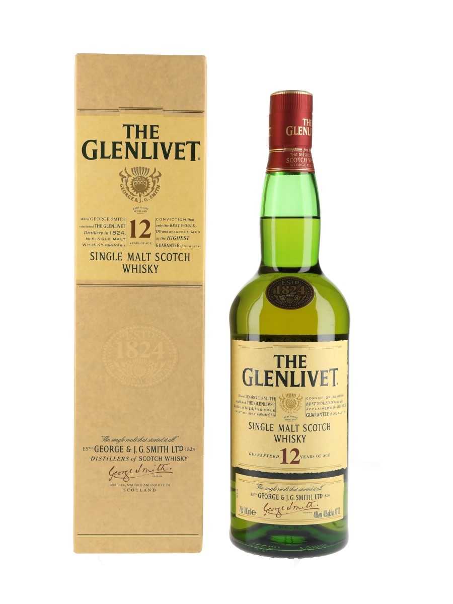 Glenlivet 12 Year Old Bottled 2010 70cl / 40%