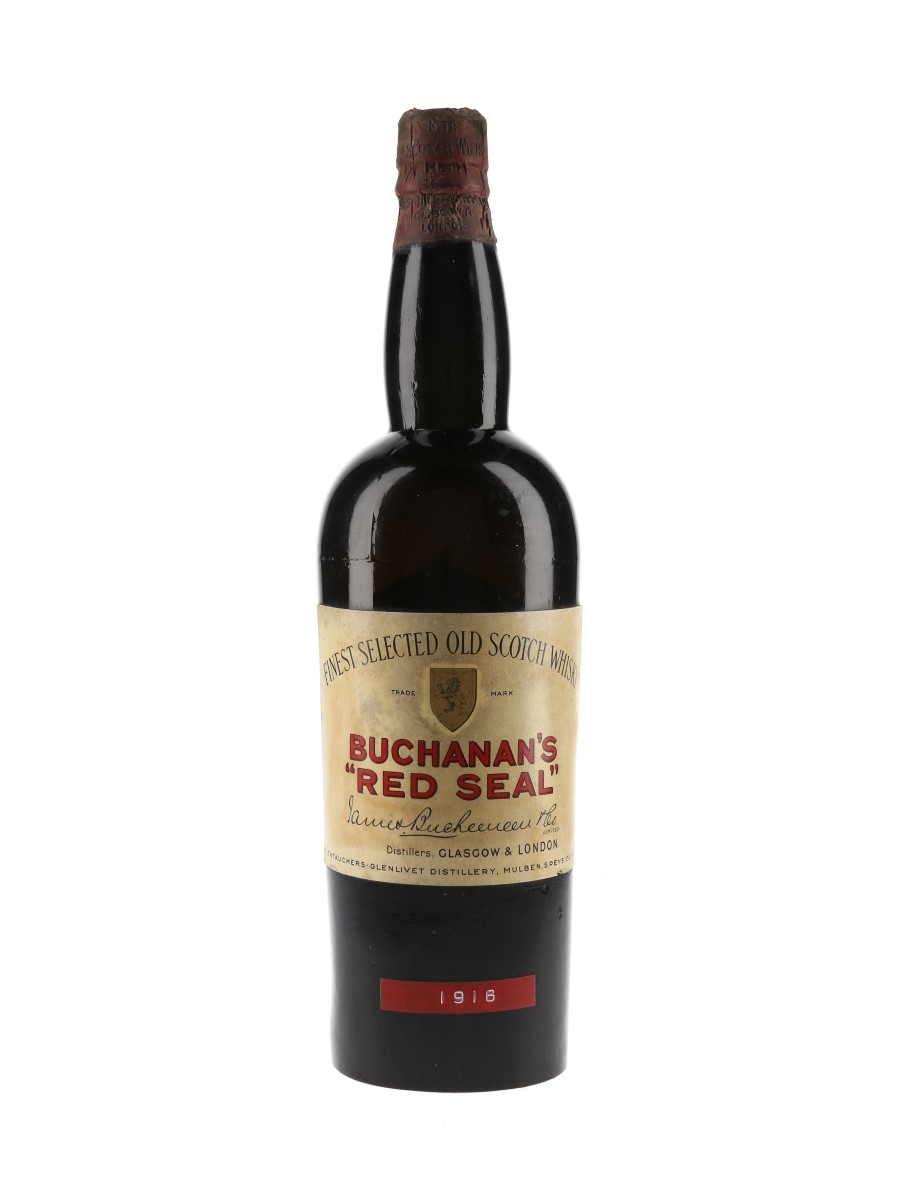 Buchanan's Red Seal Bottled Early 20th Century 75cl