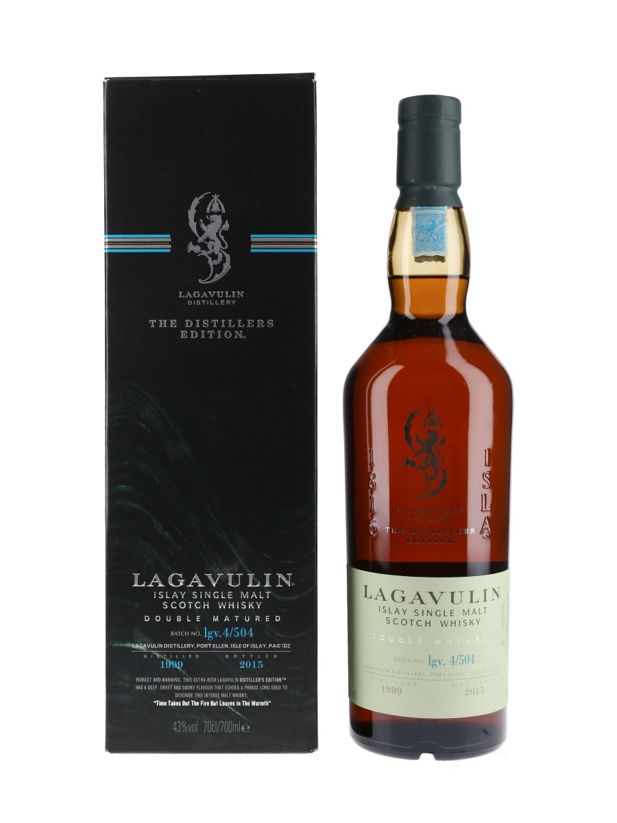 Lagavulin 1999 Distillers Edition Bottled 2015 70cl / 43%
