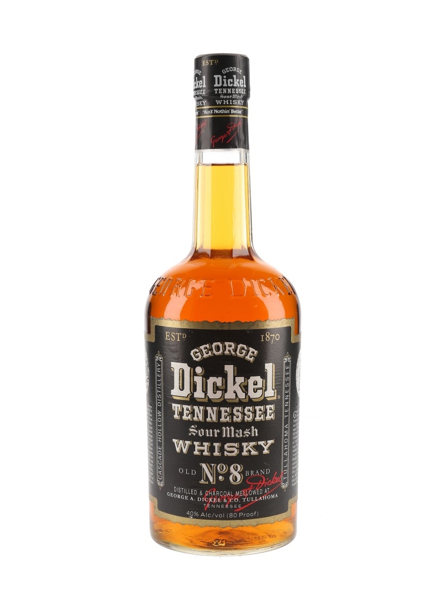 George Dickel Old No.8 Brand Bottled 1990s 75cl / 40%