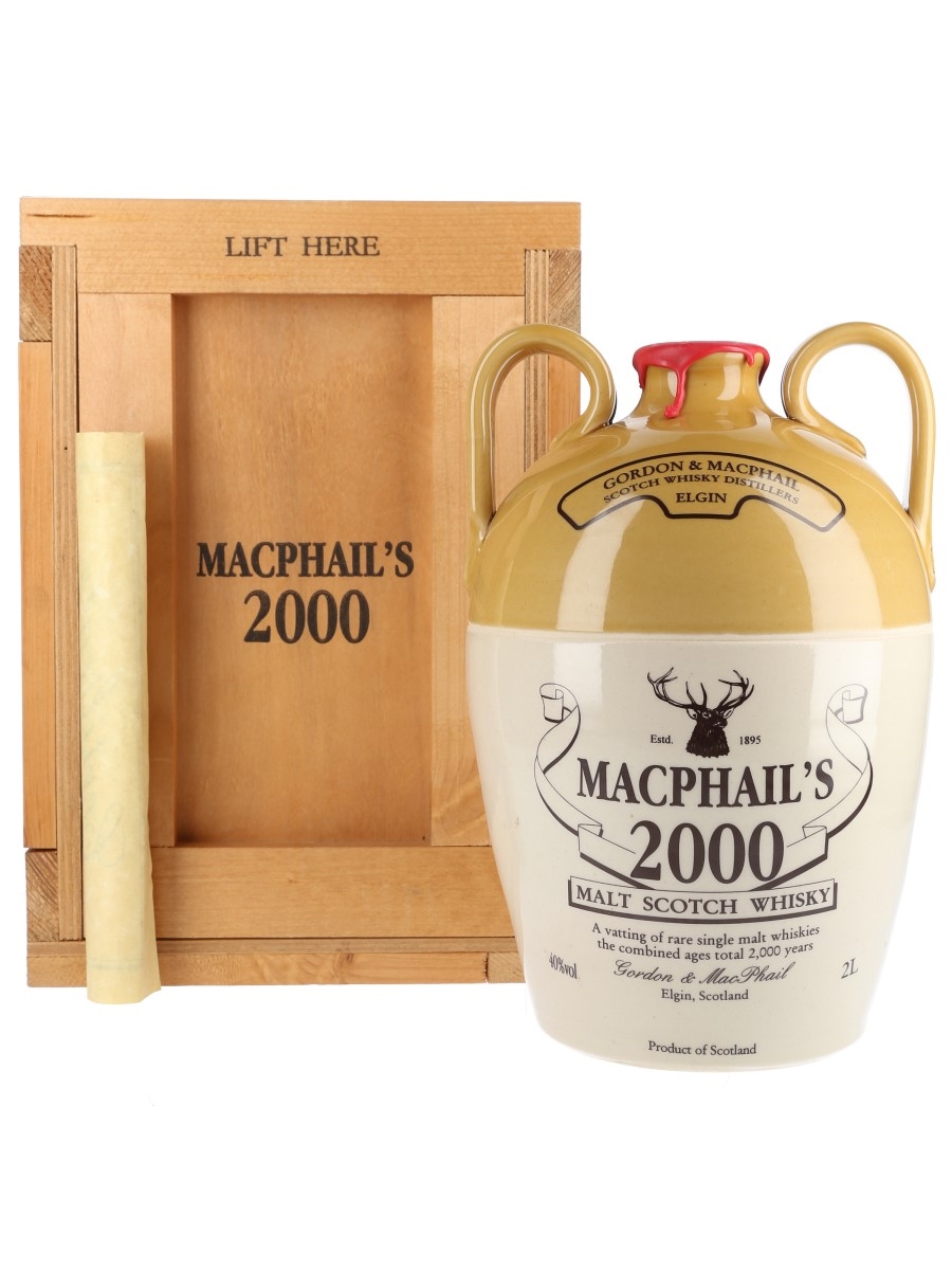 MacPhail's 2000 Ceramic Decanter  200cl / 40%