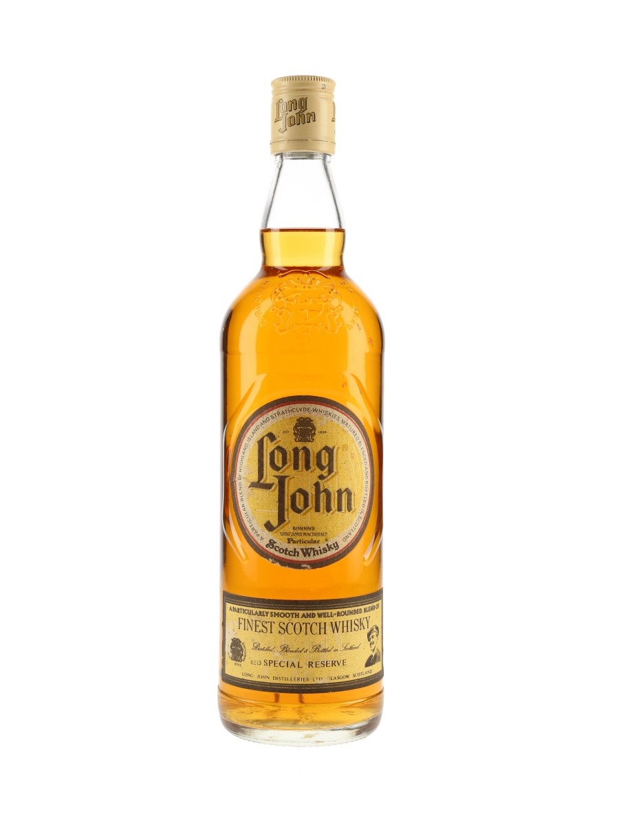 Long John Special Reserve Bottled 1980s 75cl / 40%