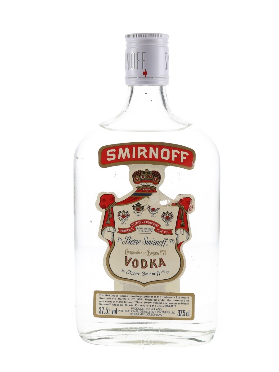 Smirnoff Red Label Bottled 1980s 37.5cl / 37.5%