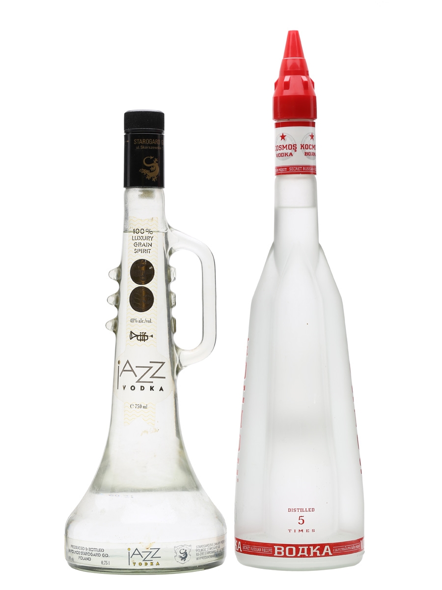 Jazz Vodka & Cosmos Vodka 75cl & 100cl 