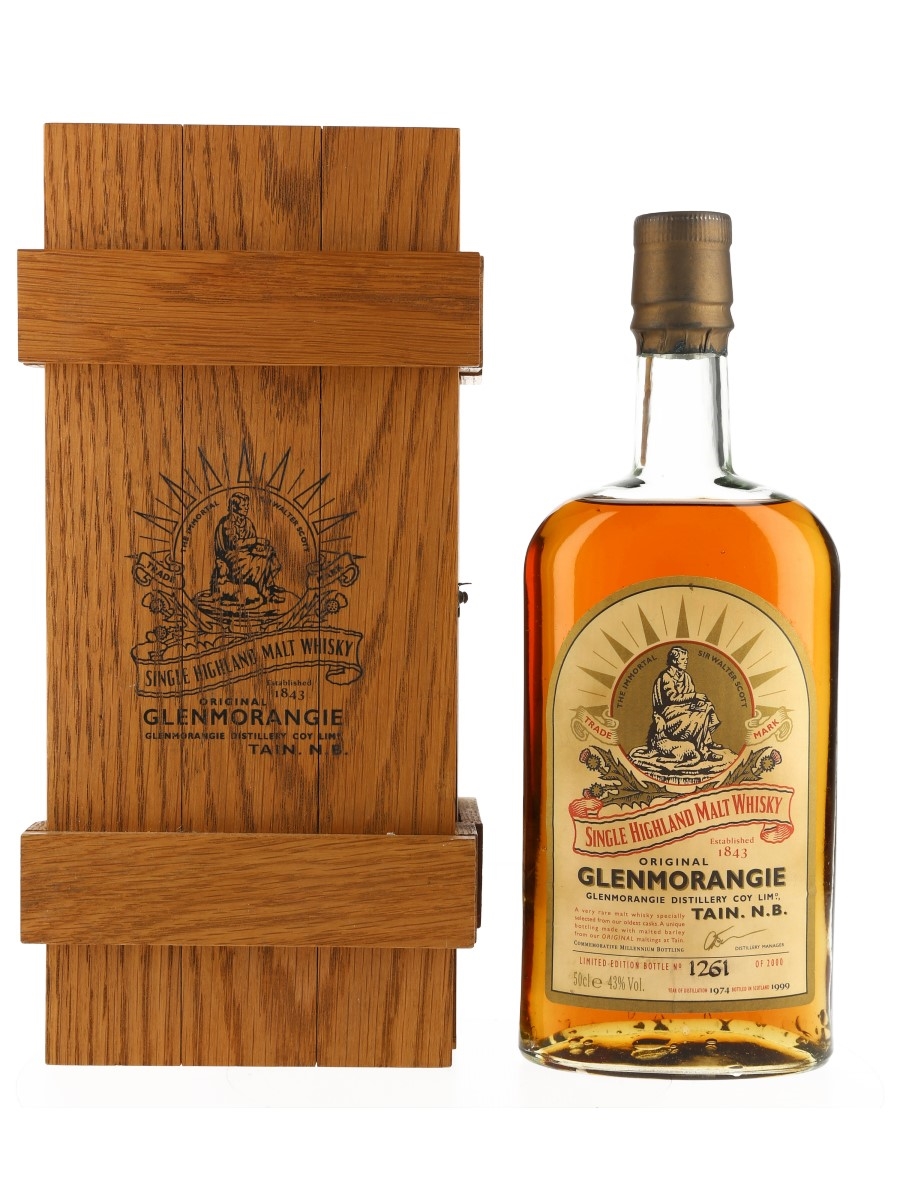 Glenmorangie 1974 Original Bottled 1999 50cl / 43%