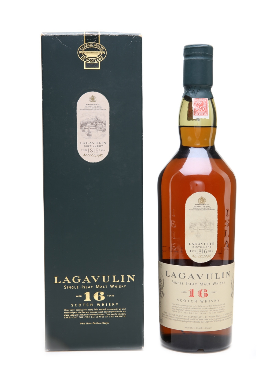 Lagavulin 16 Year Old Bottled 1990s - White Horse Distillers 70cl / 43%