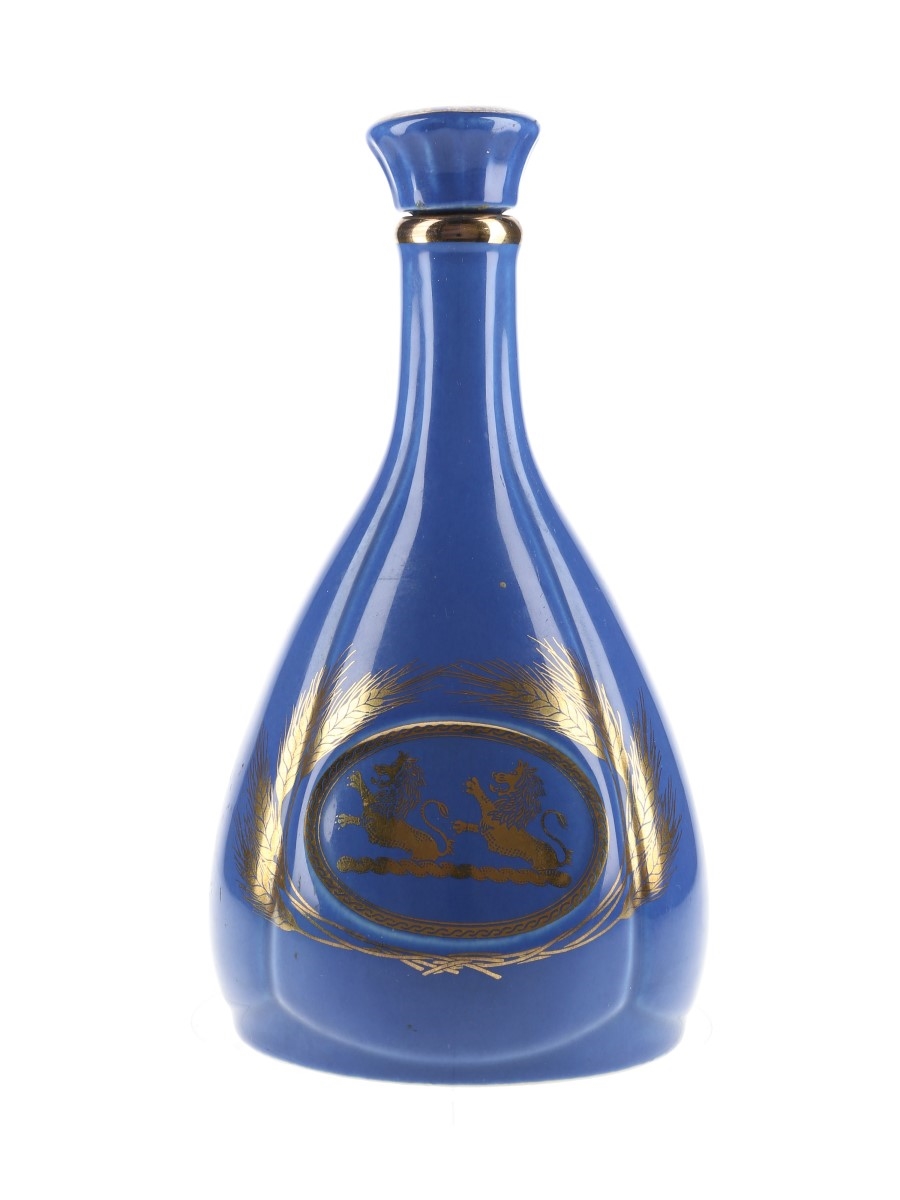 Whyte & Mackay Blue Ceramic Decanter Bottled 1980s 75cl / 43%