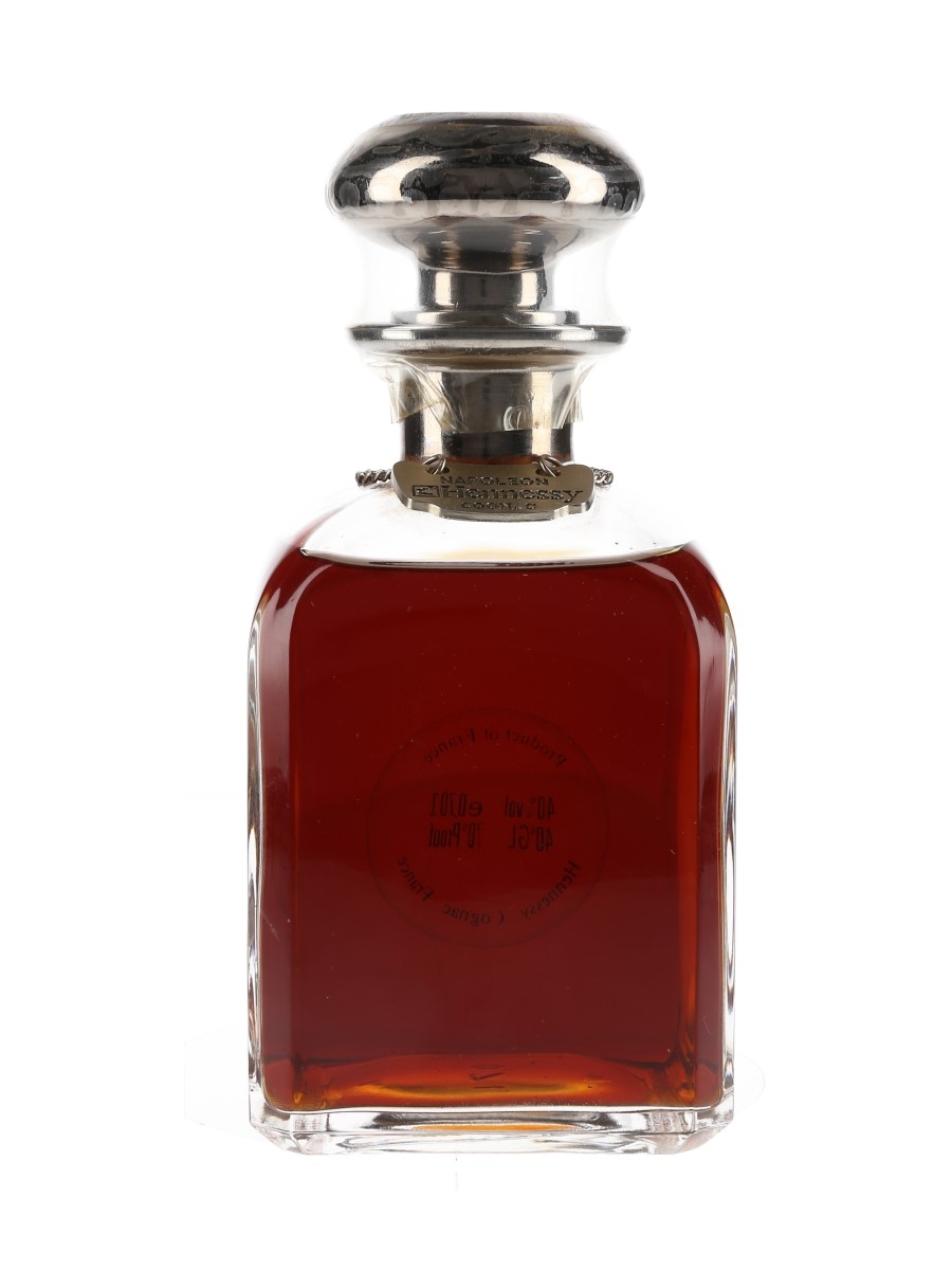 Hennessy Napoleon Silver Top Library Decanter - Lot 109900 - Buy