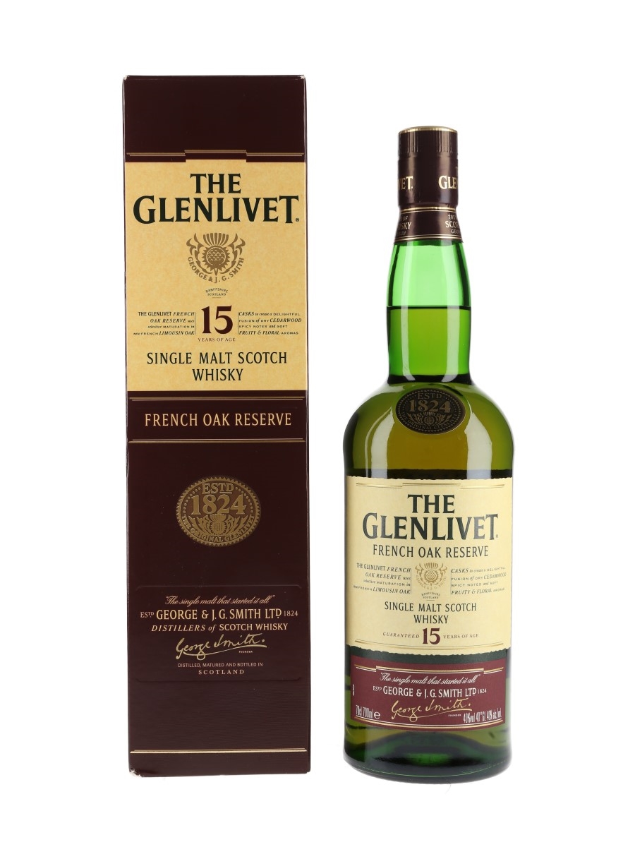 Glenlivet 15 Year Old French Oak Reserve Bottled 2009 70cl / 40%