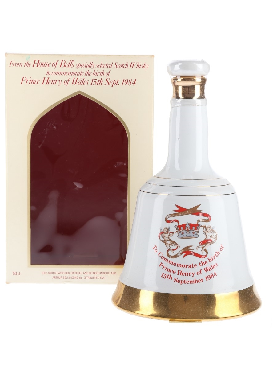 Bell's Ceramic Decanter Prince Henry Of Wales 1984 50cl / 40%