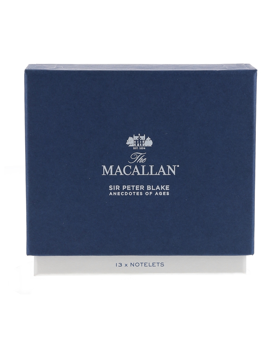 Macallan Sir Peter Blake Notelets Anecdotes Of Ages 