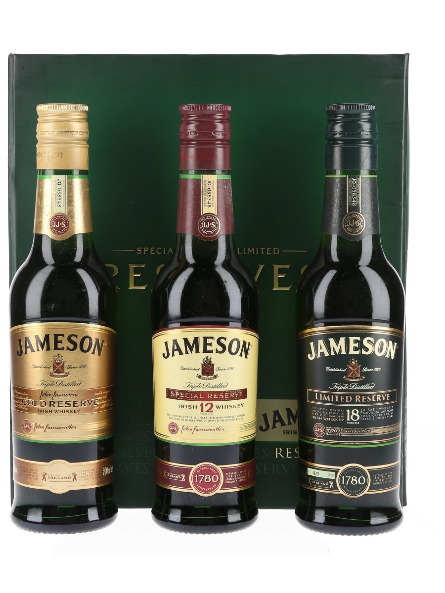 Jameson Reserves Special, Gold, Limited Reserve 3 x 20cl / 40%