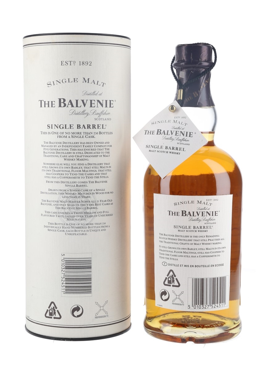 値下げTHE BALVENIE SINGLE BARREL 12年 750ml The Balvenie Single Barrel 12 - Scotch Whisky - The Balvenie