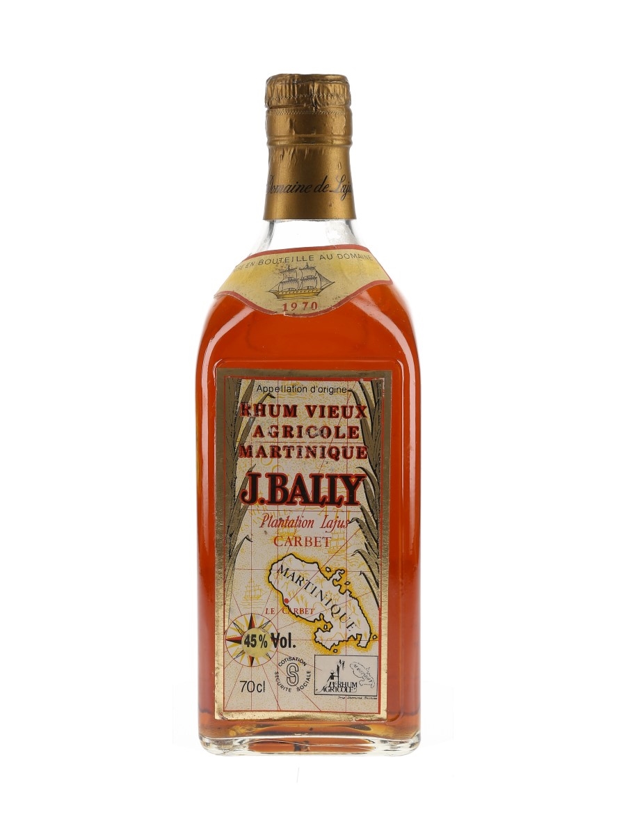 J Bally 1970 Rhum Vieux Agricole Bottled 1990s - Martinique 70cl / 45%