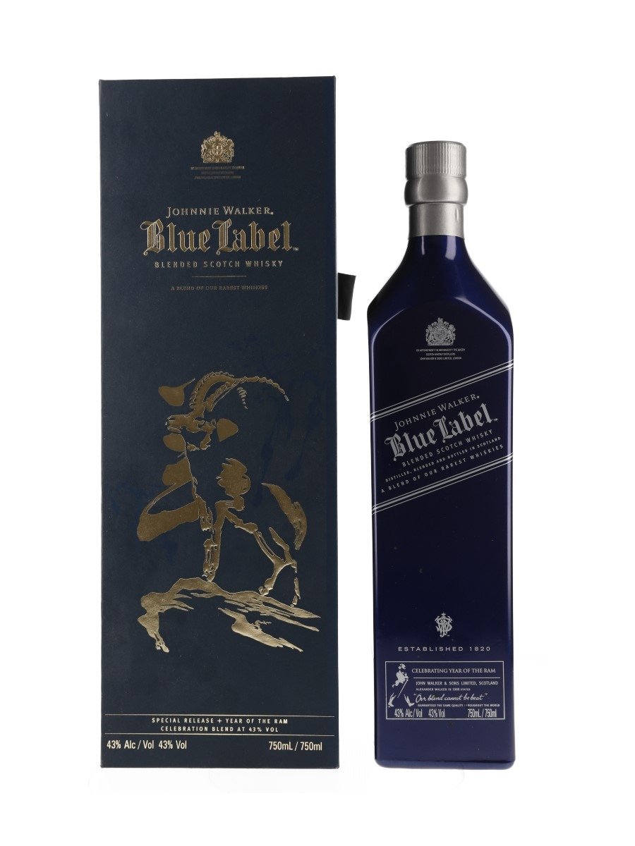 Johnnie Walker Blue Label The Year Of The Ram 75cl / 43%