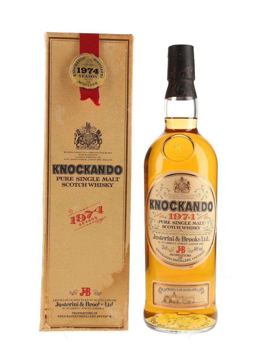 Knockando 1974 Bottled 1987 75cl / 40%