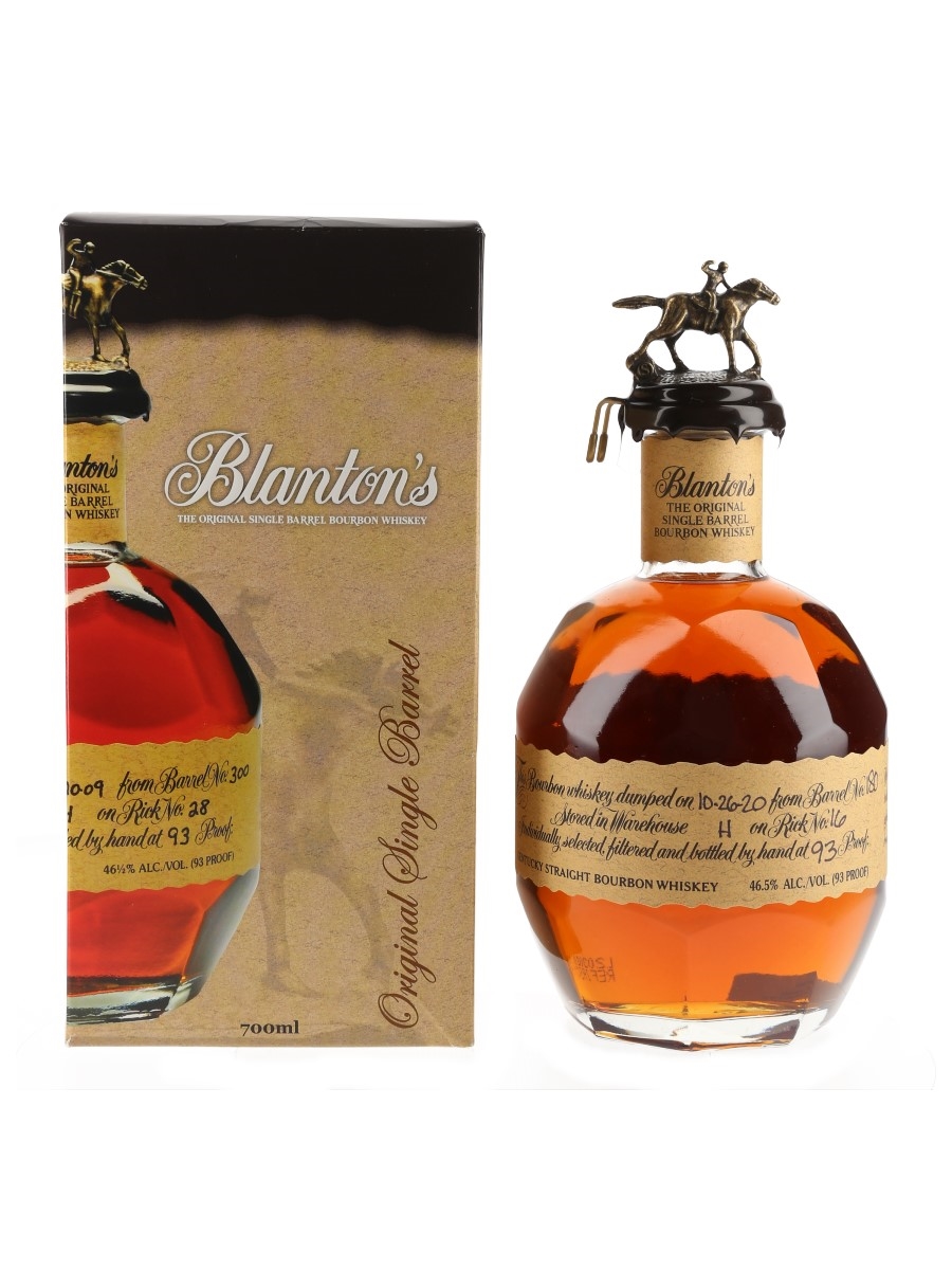 Blanton's Original Single Barrel No.180 Bottled 2020 70cl / 46.5%