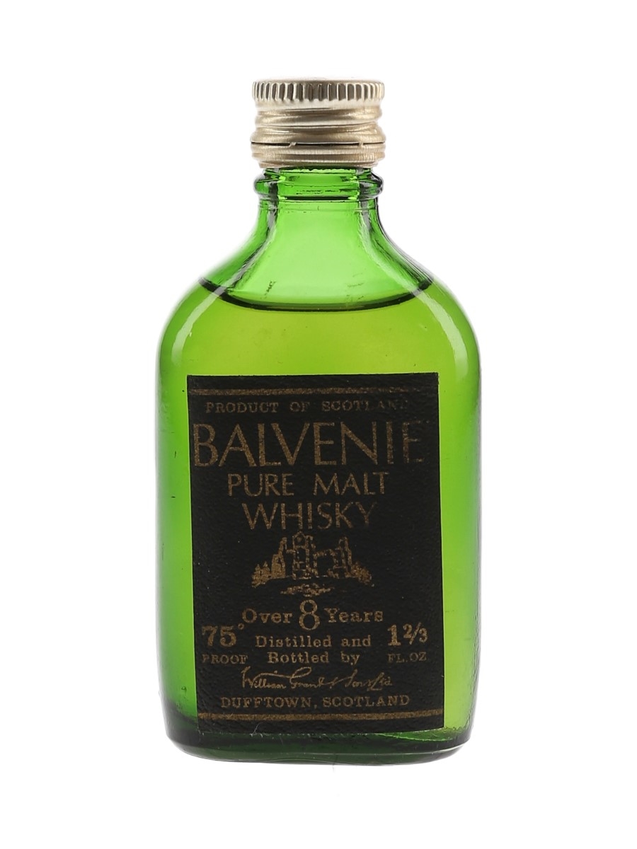 Balvenie 8 Year Old Pure Malt Bottled 1970s 4.7cl / 42.8%