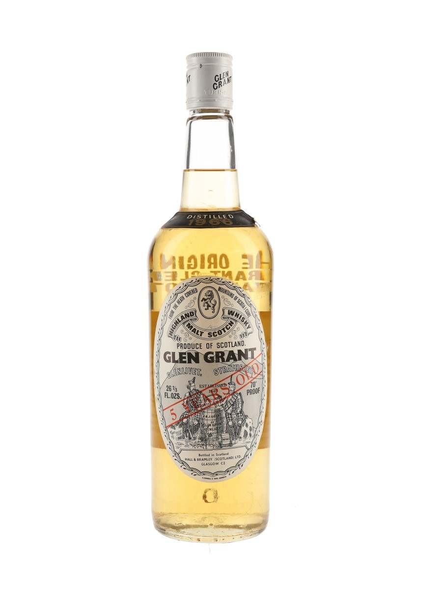 Glen Grant 1966 5 Year Old Bottled 1970s 75.7cl / 40%