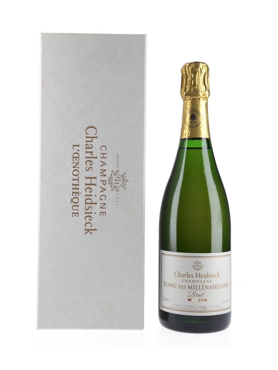 Charles Heidsieck Brut 1983 Blanc Des Millenaires - Lot