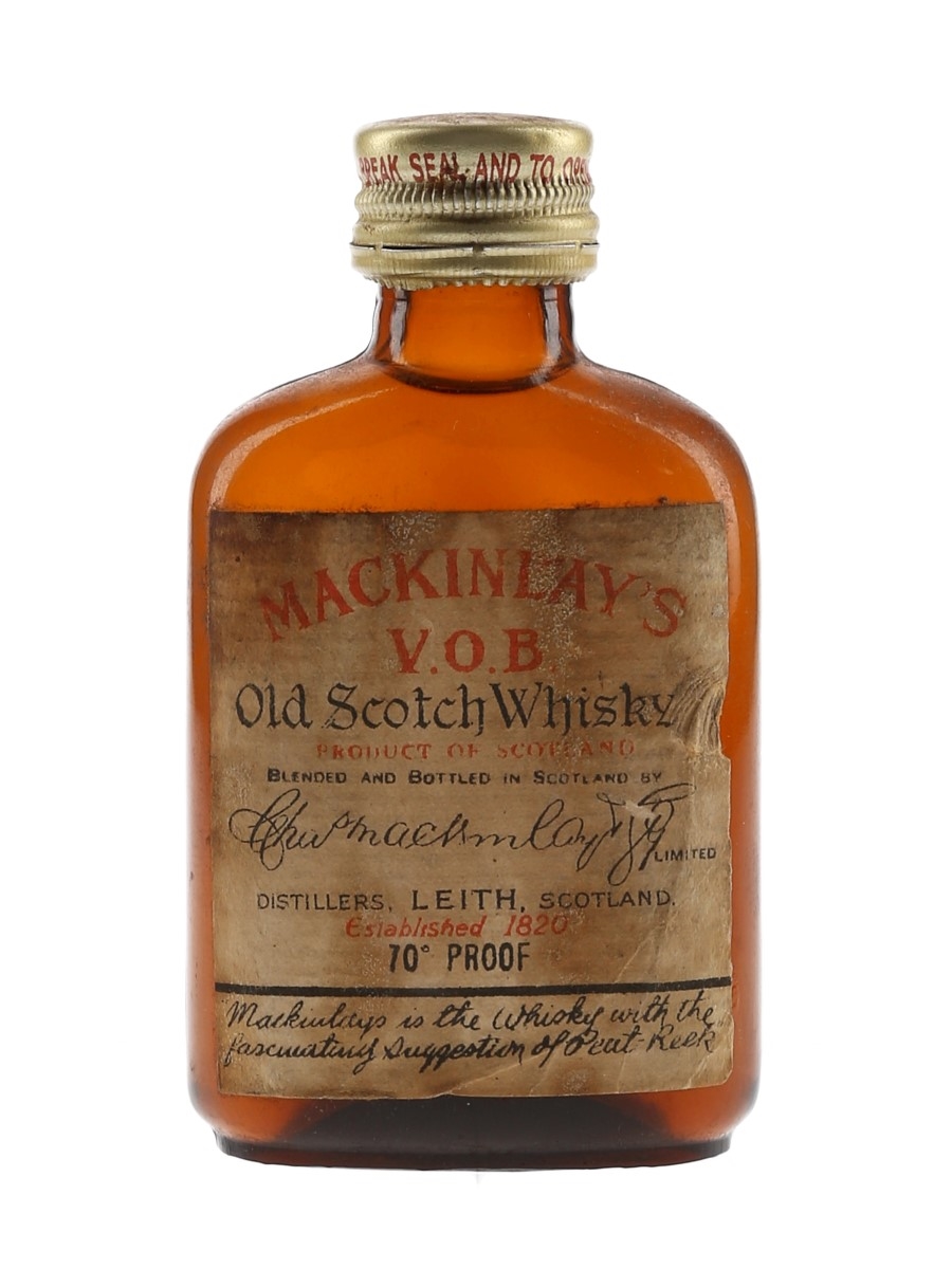 Mackinlay's VOB Bottled 1950s 5cl / 40%