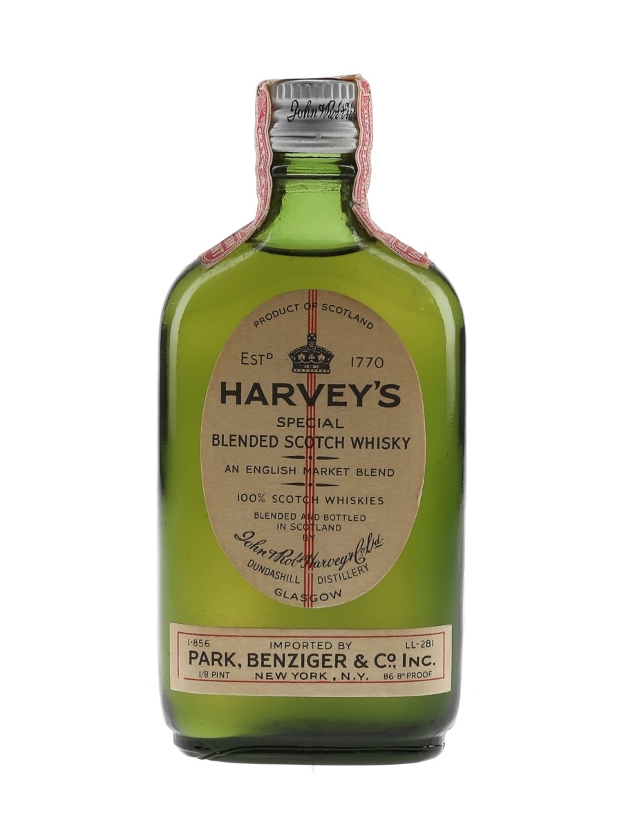 Harvey's Special Bottled 1950s - Park, Benziger & Co. 5.9cl / 43.4%