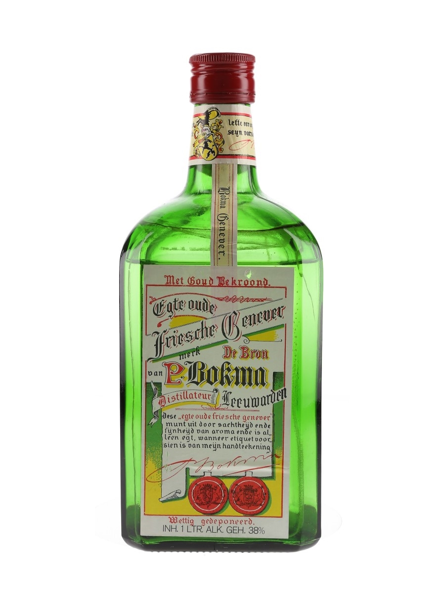 Bokma Oude Genever Bottled 1980s 100cl / 38%