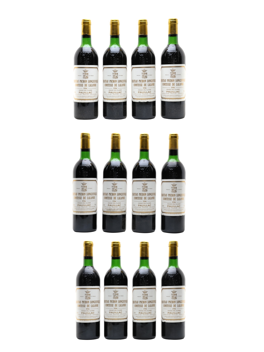 1986 chateau pichon longueville 1986 chateau pichon longueville