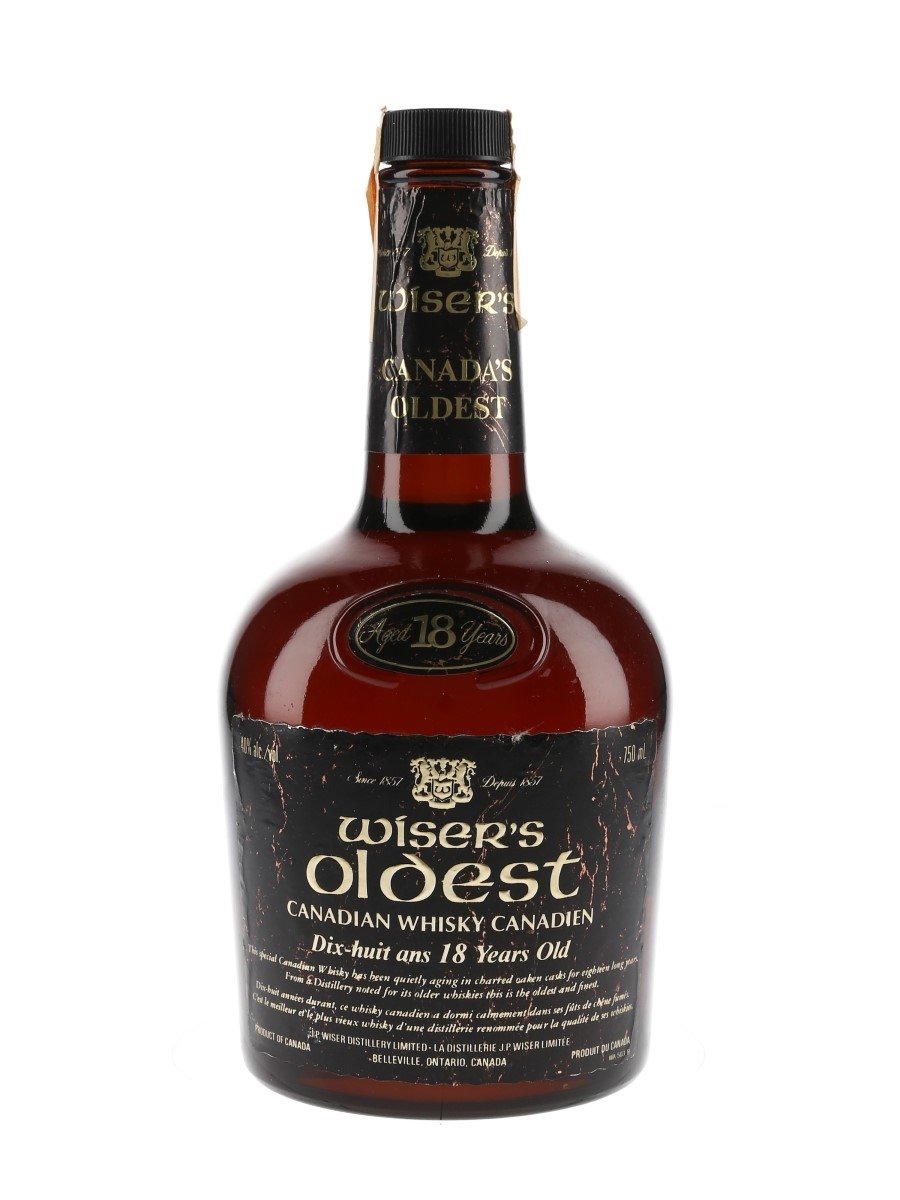 Wiser's Oldest 18 Year Old 1968  75cl / 40%
