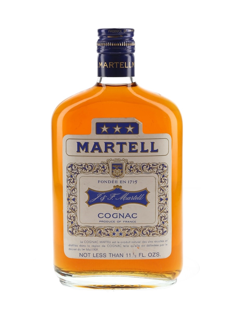Martell 3 Star Bottled 1970s 32cl / 40%