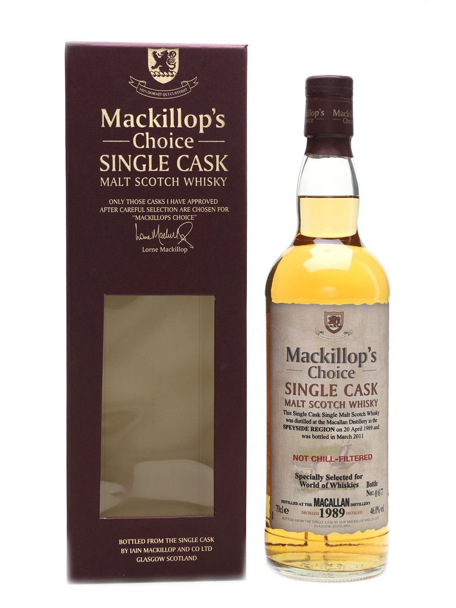 ウイスキー Mackillop's choice Glenlivet 1989 Glenlivet 1989 McC - Ratings and reviews - Whiskybase