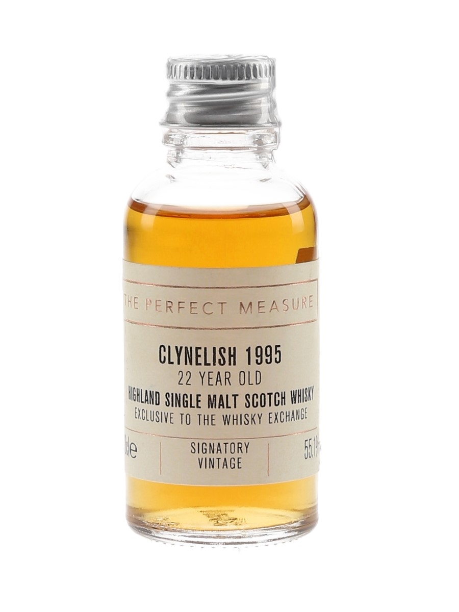 Clynelish 1995 22 Year Old The Whisky Exchange - The Perfect Measure 3cl / 55.1%
