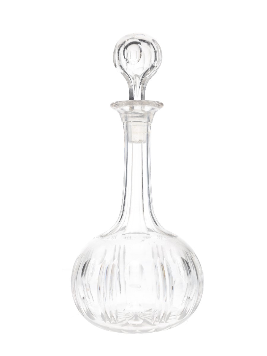 Crystal Decanter With Stopper  30cm Tall