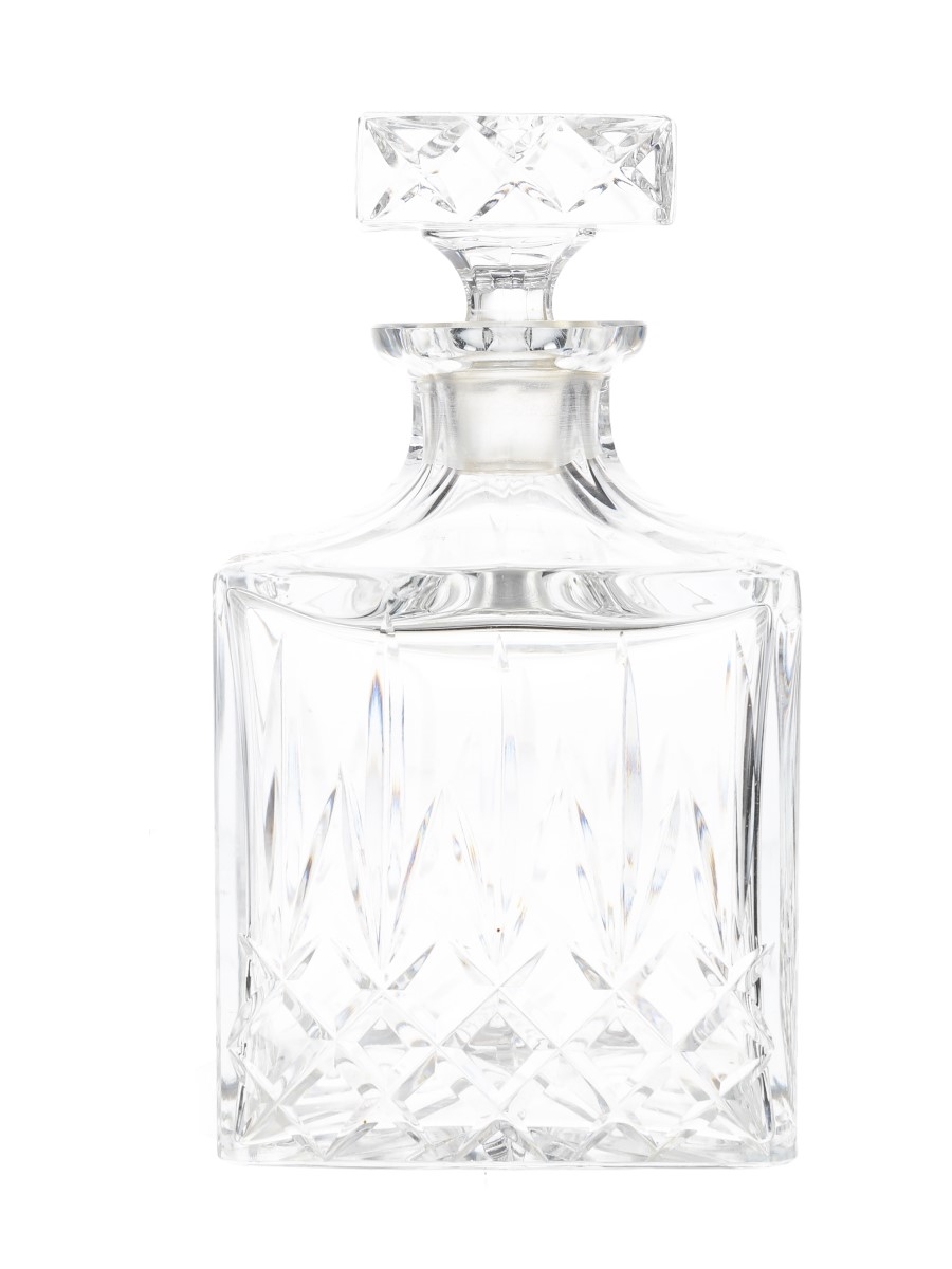 Crystal Decanter With Stopper  16cm Tall