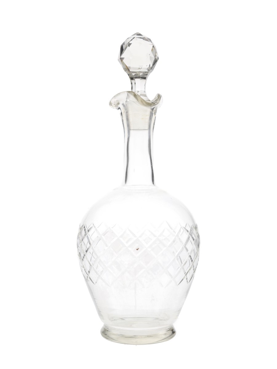 Decanter With Stopper  29cm Tall