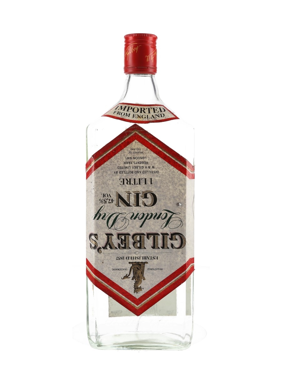 Gilbey's London Dry Gin - Lot 110876 - Buy/Sell Gin Online