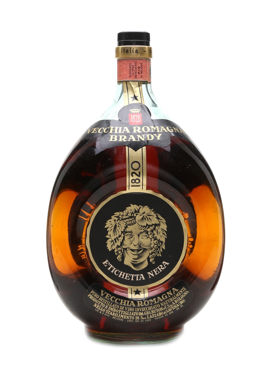 Vecchia Romagna Etichetta Nera Brandy - Lot 12378 - Buy/Sell