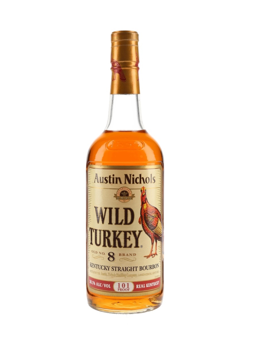 Wild Turkey Old No. 8 Brand 101 Proof Bottled 1990s - Lawrenceburg 75cl / 50.5%