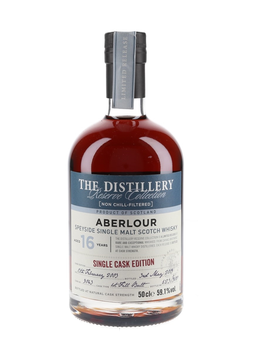 Aberlour 2003 16 Year Old The Distillery Reserve Collection Bottled 2019 - Chivas Brothers 50cl / 59.1%
