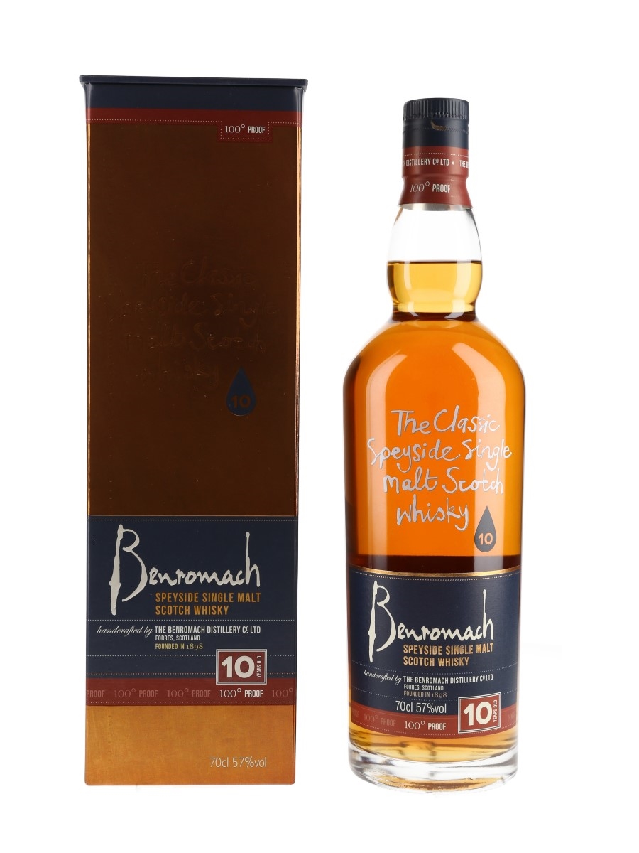 Benromach 10 Year Old 100 Proof Bottled 2017 70cl / 57%