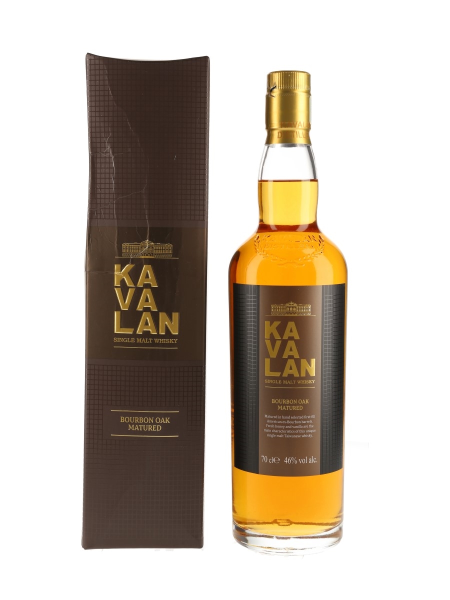 Kavalan Bourbon Oak Bottled 2018 70cl / 46%