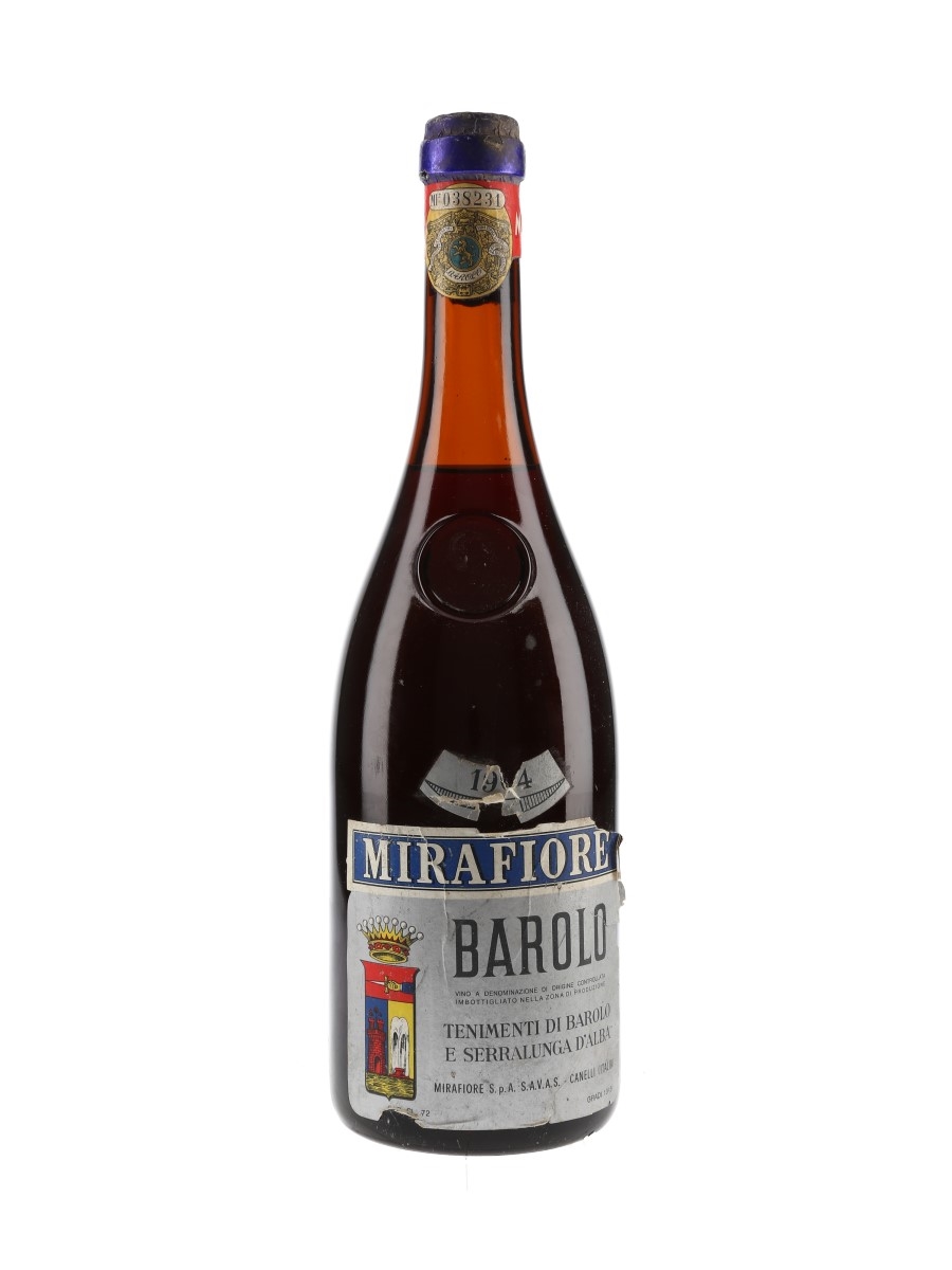Mirafiore Barolo 1964  75cl / 13.5%