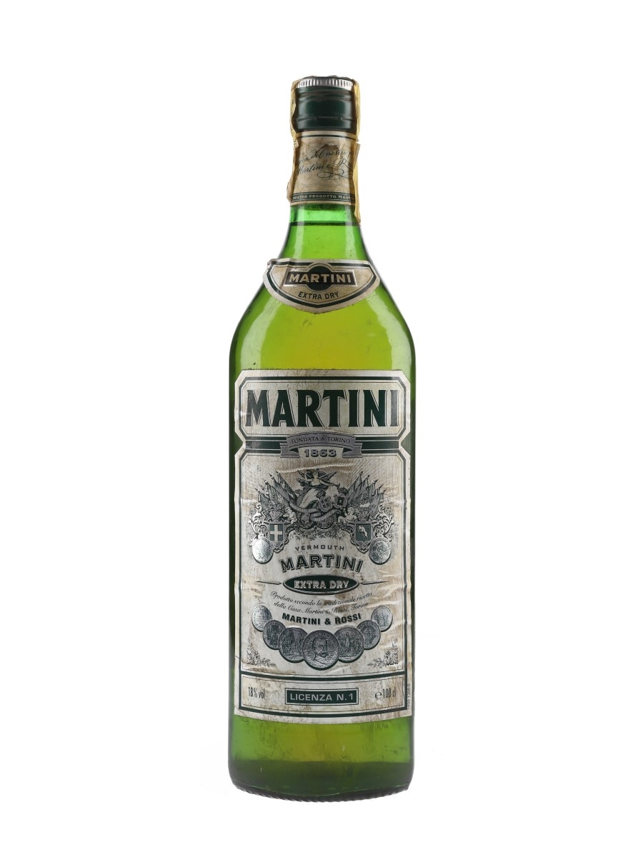 Martini Extra Dry Vermouth Bottled 1990s 100cl / 18%