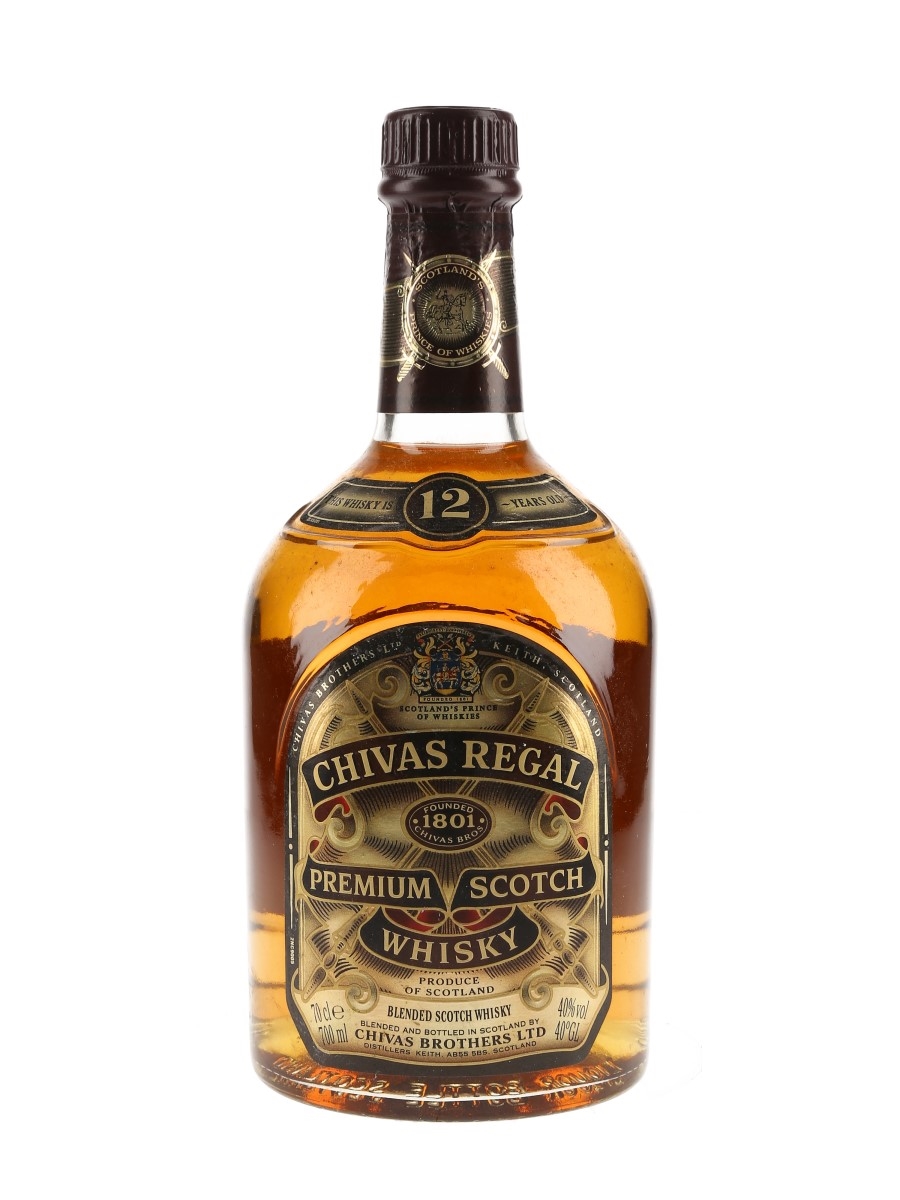 Chivas Regal 12 Year Old Bottled 1990s 70cl / 40%
